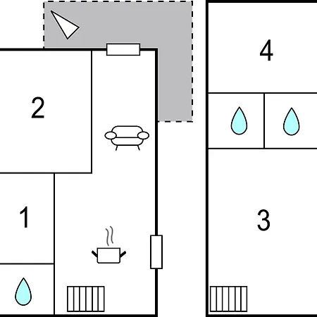 Pet Friendly In With Kitchen